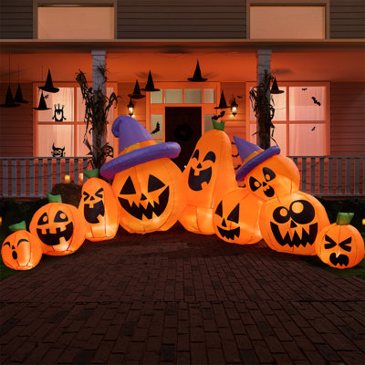12.5ft Halloween Inflatable Pumpkin