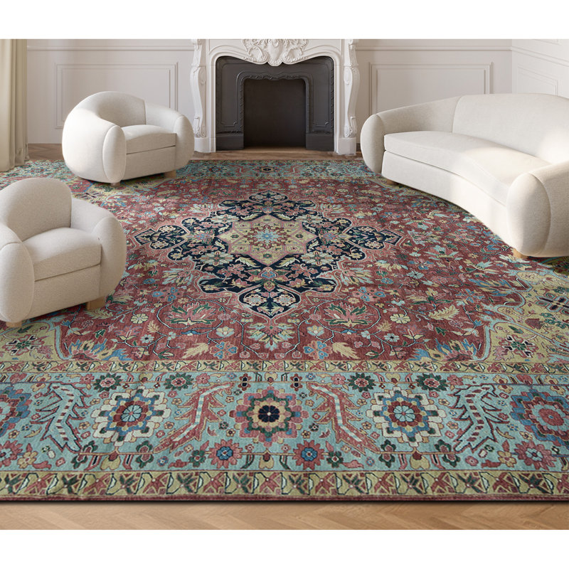 Luxurious Wool Oriental Area Rug