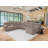 Paille Driftwood 6 Piece Power Reclining Sleeper Sectional with Storage