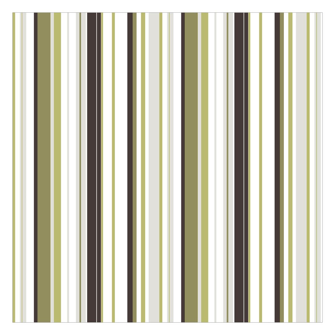 Strukturierte Tapete Green Tone Stripe Pattern 1,92 m x 192 cm