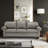 Damore 81'' Wide Genuine Leather Sofa-120950642