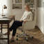 Fauteuil de direction pivotant avec appui-tête Modern-2025003627