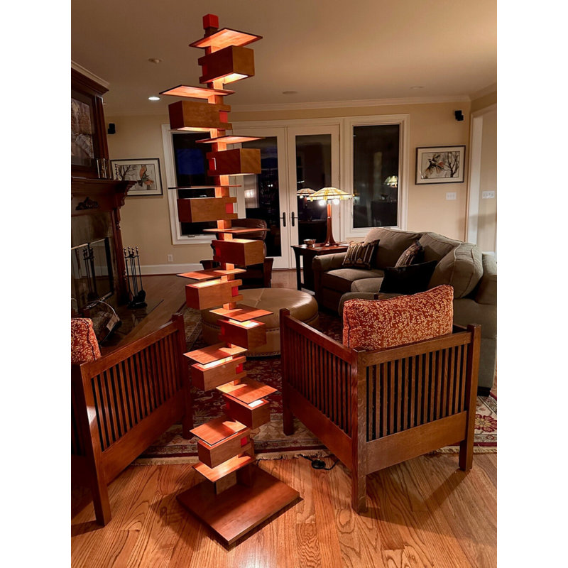 Taliesin Floor Lamp, Cherry