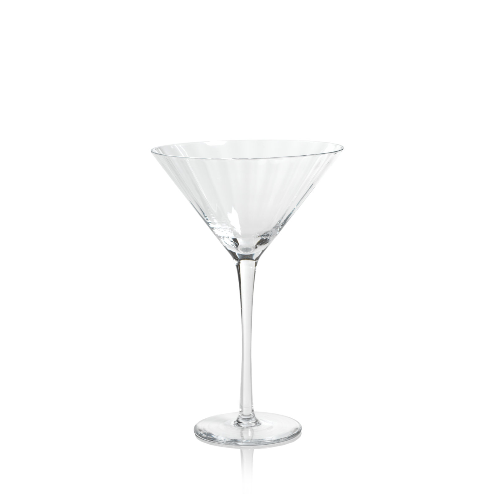 Malden Optic Martini Glasses, Set of 4, Clear