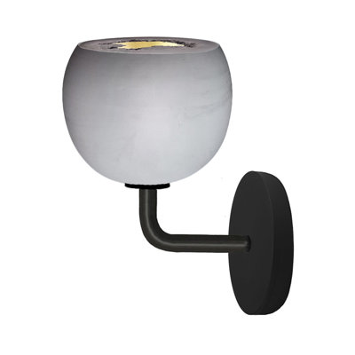 Glass Armed Sconce