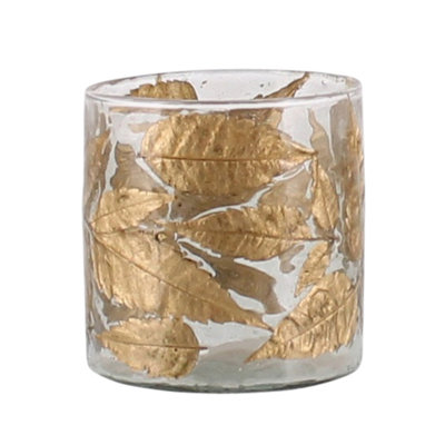 3'' H Glass Tabletop Votive Holder