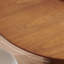 Nut-brown Round Solid Wood Dining table-290919742