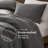 3PCS Full/Queen Waffle Washed Comforter Set-130784470-130784471
