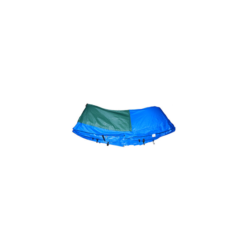 Coussin de cadre pour trampoline 14 ', Bleu et vert