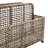Birch Lane™ Broughton 43.5'' W 30 Gallons Water Resistant Metal Towel Valet with Wheels in Distressed Gray/Brown