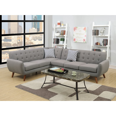 Canapé modulaire 2 pièces Piotrowski