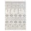 Melody Beige Shag Tribal Moroccan Trellis Soft Area Rug-39723768