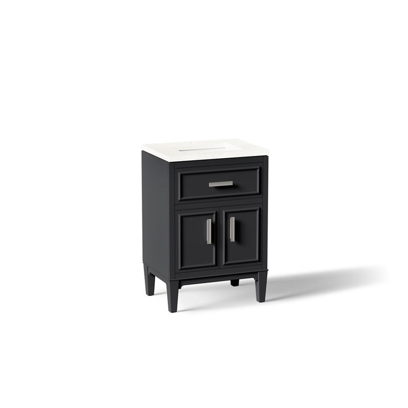 Southerk Bathroom Vanity Set, Slate Gray, 24"