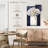 Harnek Tranquil Blossoms Navy-108396734