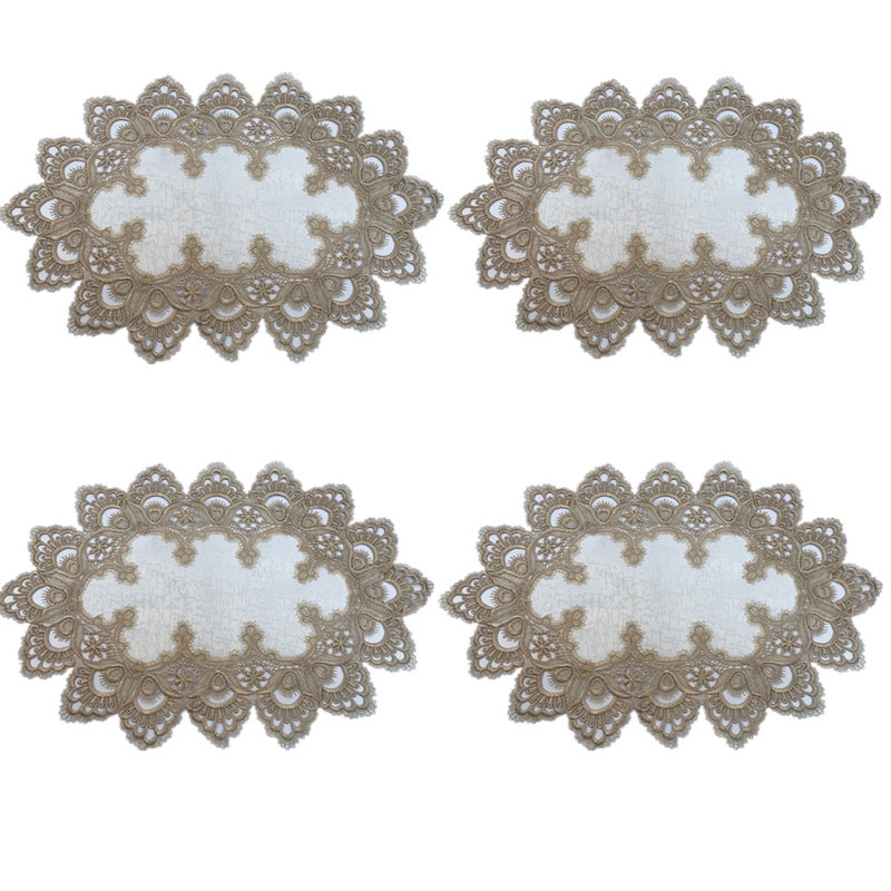 Napperon Lacy, Beige