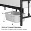 Metal Bed Frame with Vintage Headboard-408819813-435665680