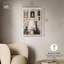 «Spooky Bathroom Shadowbox Print Halloween Art Decor» par Art Remedy, cadre blanc, 21 x 31-1602115468-1602115470