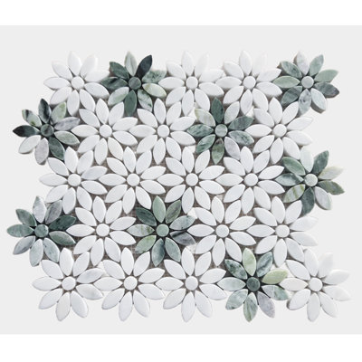 Emerald Green + Empress White Petal Sheet