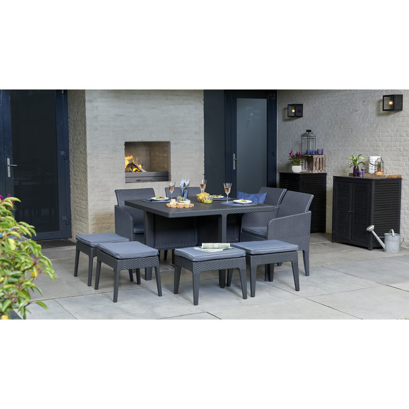 Santiago 8 Seater Conversation Set