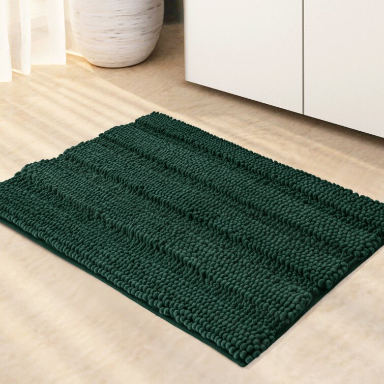 Dark Green Bath Rug 