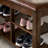 Adjustable Two-Tier Shoe Storage Bench-796378002