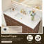 Meuble-lavabo simple 60 po avec miroir Lala-657651961