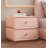 360° Rotating Nightstand With 2 Drawers - Modern Leather Top Bedside Table With Solid Wood Frame, Multi-Functional Storage End Table For Bedroom Or Entryway-636186967