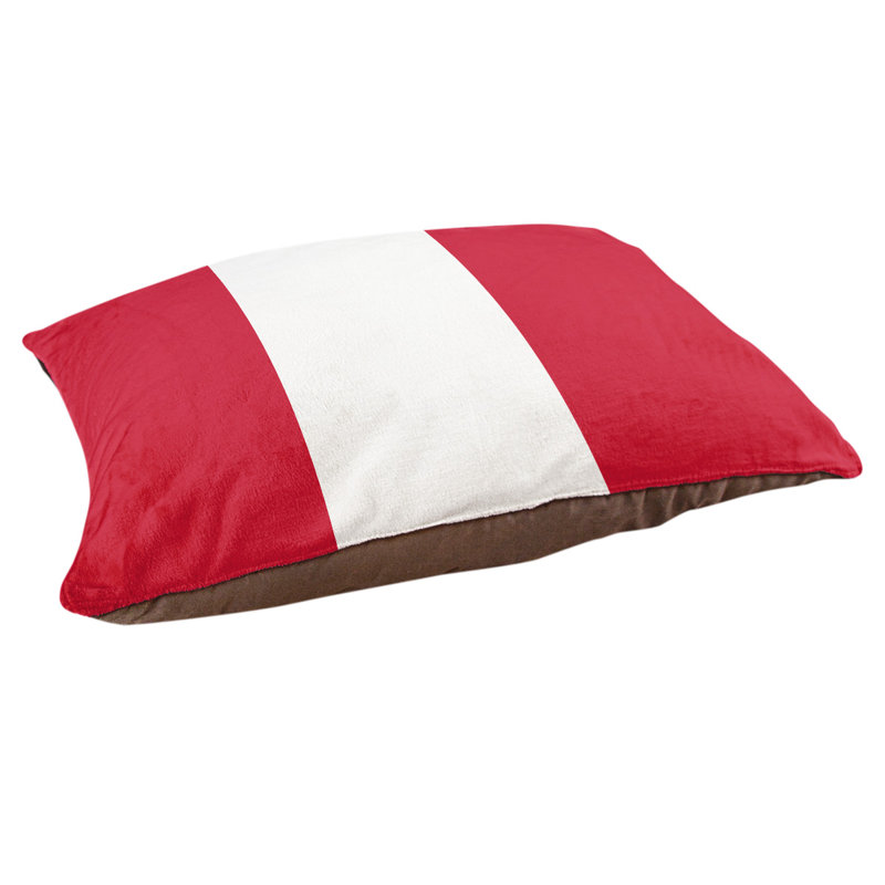 Oreiller Syracuse, Moyen (l 28 po x P 18 po x H 6 po), Rouge