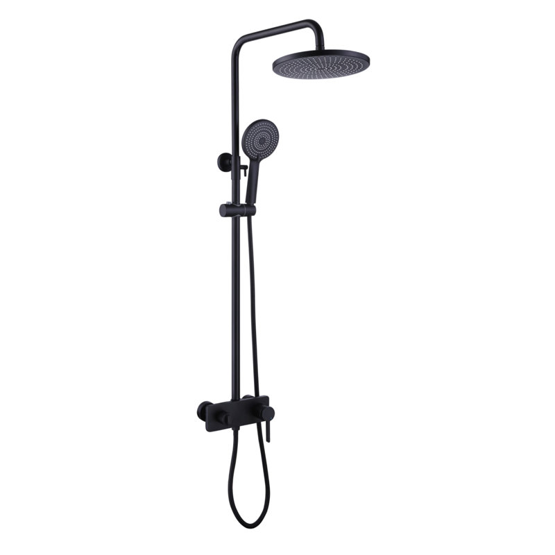 Pressure-Balanced (Temperature And Volume) Complete Shower System with Rough in-Valve