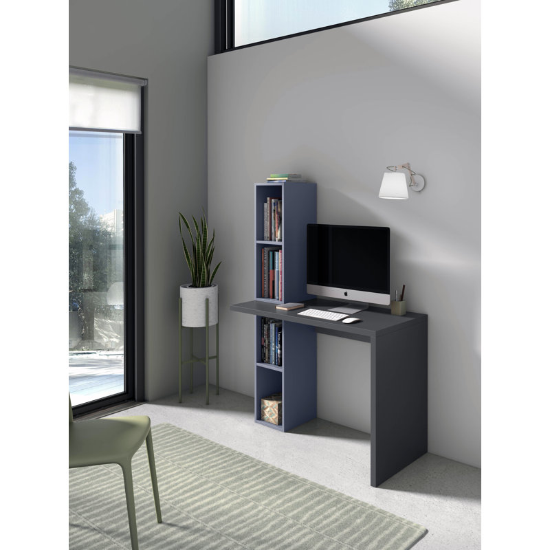 Eleodoro Writing Desk, Jet Black