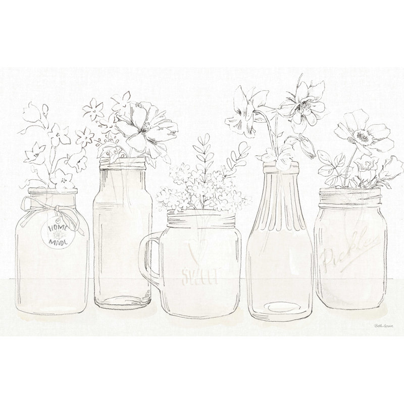 " Peaceful Petals I Neutral " Print, Walnut Single Picture Framed, No, 12" H x 18" W