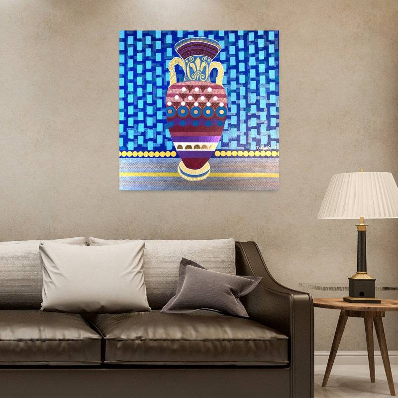 Art contemporain, art contemporain abstrait, H 32 po x l 32 po