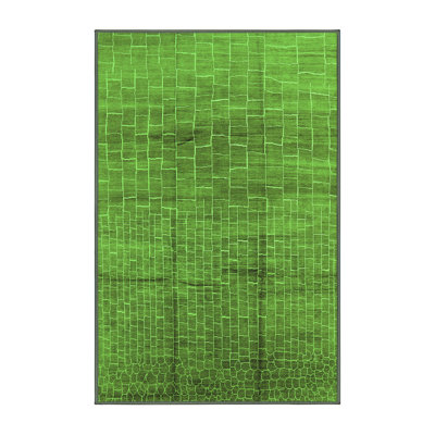 Hegwein Washable Geometric Indoor Rug
