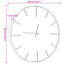 Scavorris Iron Wall Clock