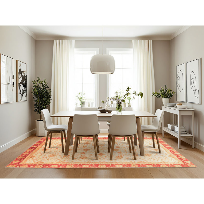 Glimp Oriental Indoor Rug, Rectangle 7' x 10'