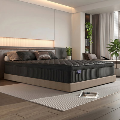 12" & 14" Queen 7 Zone Firm Mattress, Edge Reinforced Pocket Spring, Bed in a Box