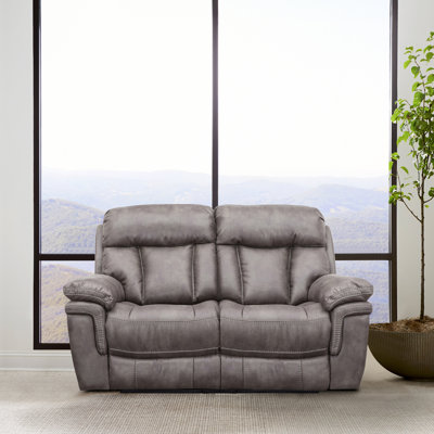 Banfield Upholstered 66'' Reclining Loveseat