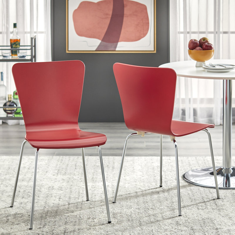 Chaise d'appoint Deantrei, Rouge