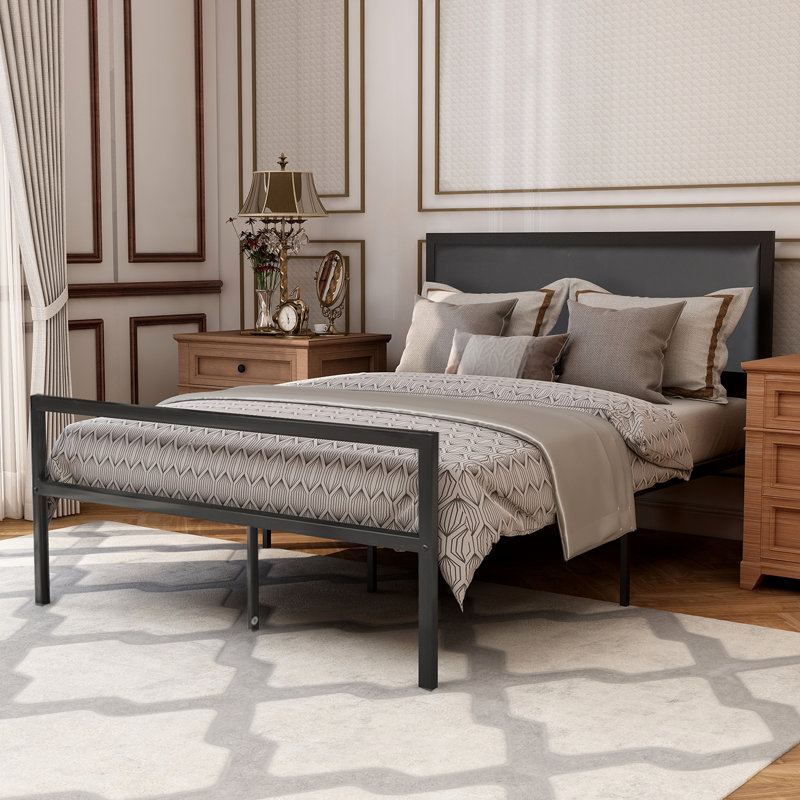 Metal Platform Bed, Full