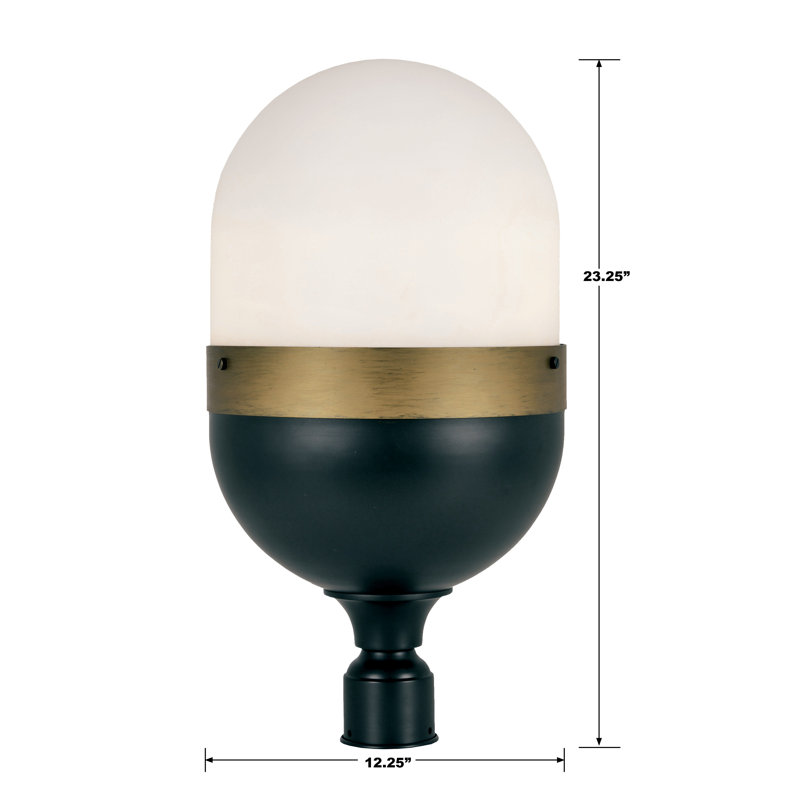 Capsule Outdoor 3-Light Post Light