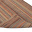 Multicolored Stripe Modern Tibetan Wool Runner - 2'9" X 30'