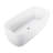58.05'' x 28.08'' Soaking Acrylic Bathtub