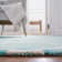 Dip Dye Hand Tufted Wool Geometric Rug