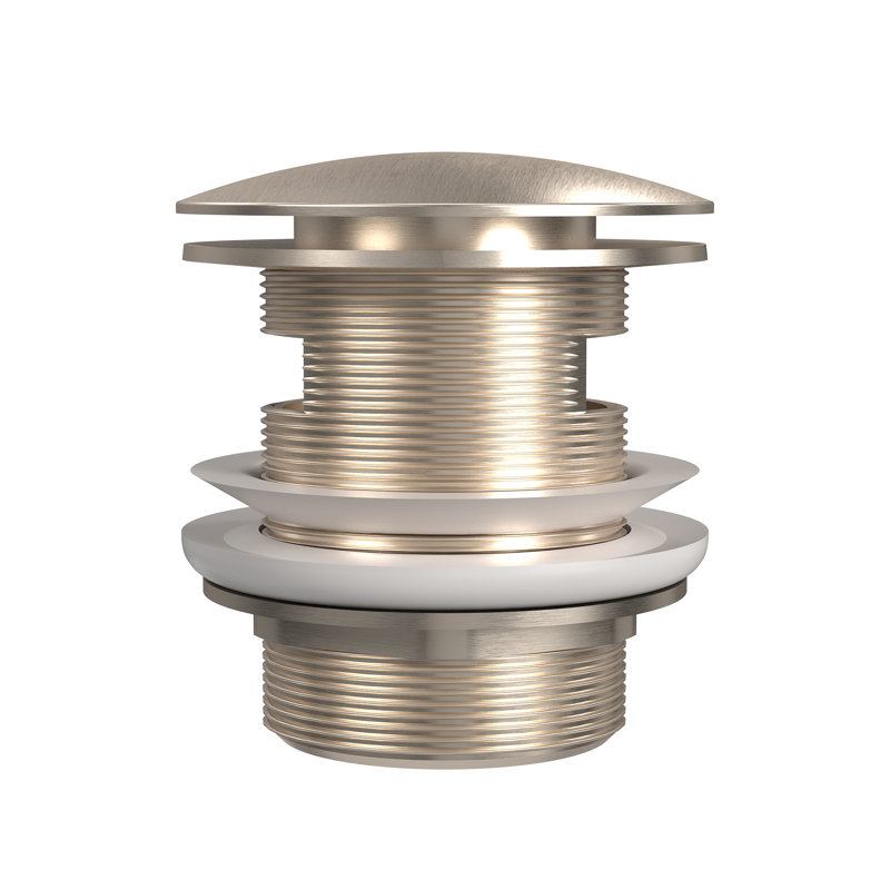 Drain escamotable bronze huilé PULSE ShowerSpas, Nickel brossé