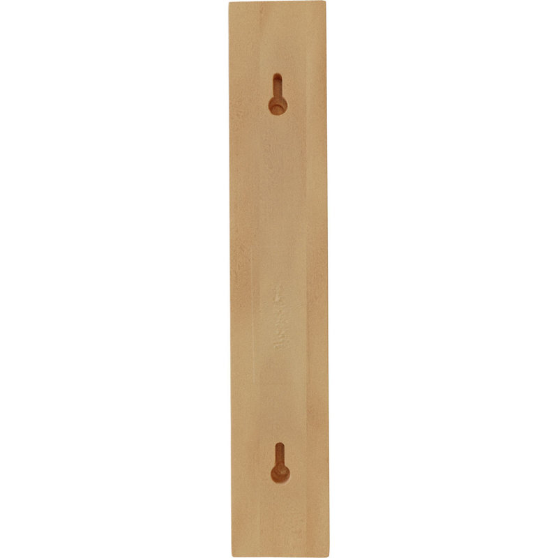 Red Oak 14.25" Hand-Carved Shelf Bracket