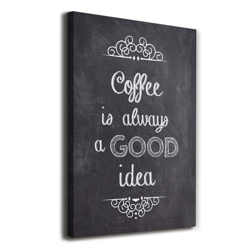 Coffee Collage - Wrapped Canvas Print