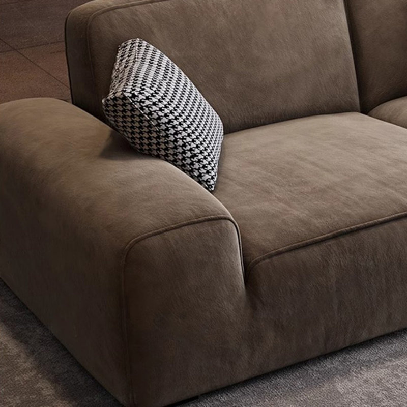 Canapé modulaire en polyester, H 29,53 po x l 12598 po x P 39,37 po