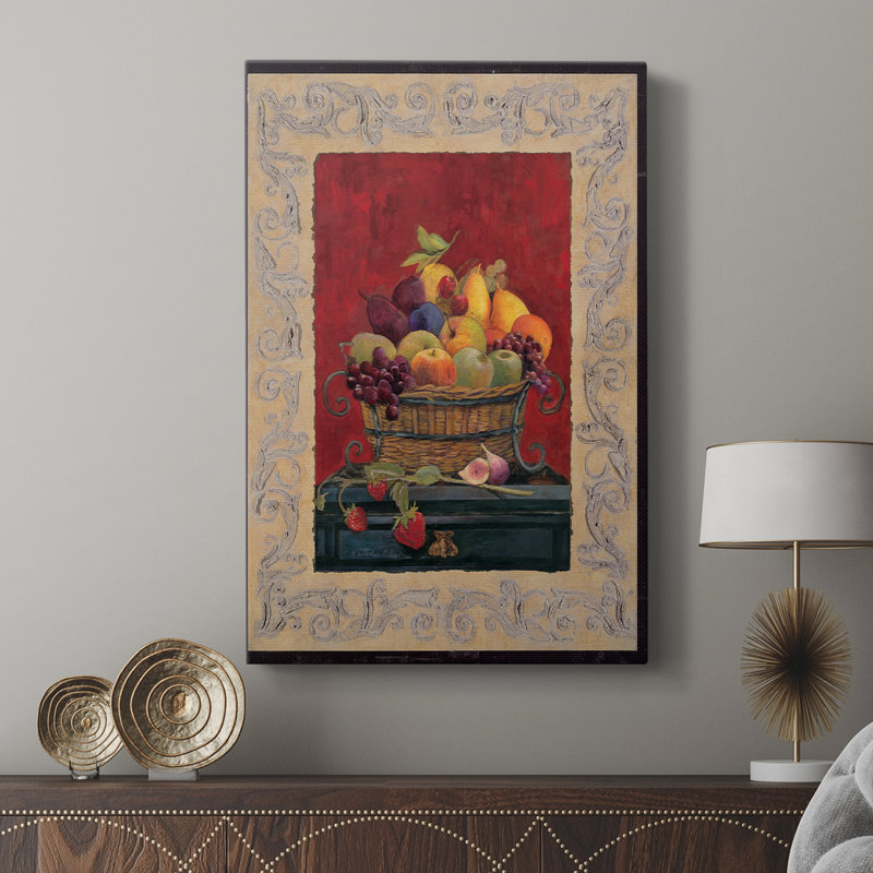 Panier à fruits traditionnel I - galerie Cavas sur mesure, H 18 po x l 12 po
