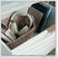 Table de chevet avec tablette ouverte Coastal