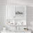 Wall Mounted Mirror Medicine Cabinet with Adjustable Shelf-262401768